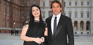 Sonia e Alessandro Del Piero. LaPresse