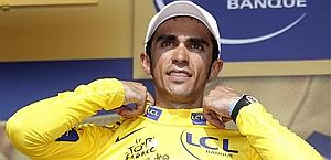 Alberto Contador, 28 anni, ha vinto tre Tour de France. Epa