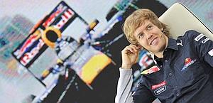 Sebastian Vettel, 23 anni, campione del mondo. Ap