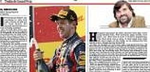 Il Daily Mail celebra Vettel, 'troppo bravo per gli altri'