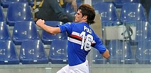 Andrea Poli  in uscita dalla Sampdoria. Epa
