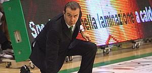 Simone Pianigiani, 42 anni, allenatore di Siena e della Nazionale. LaPresse