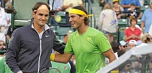 Roger Federer, 30 anni e Rafa Nadal, 25. Reuters