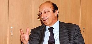 L'ex d.g. della Juventus Luciano Moggi. Archivio