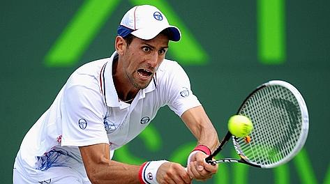 Novak Djokovic, 24 anni, numero uno del mondo. Afp