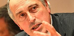 Il presidente federale Giancarlo Abete. Ansa Il presidente federale Giancarlo Abete. Ansa