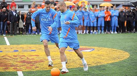 Van Persie e Sneijder, punte di diamante dell'Olanda. Reuters