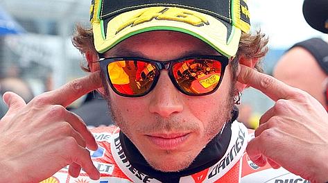Valentino Rossi, 33 anni, alla seconda stagione in Ducati. Ansa