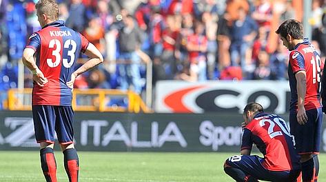 Per il Genoa la stagione 2011-12 è stata difficile. Ansa Per il Genoa la stagione 2011-12 è stata difficile. Ansa