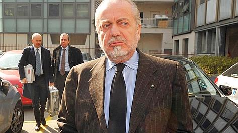 Aurelio De Laurentiis, 63 anni, non ha perso la sua verve polemica. Lapresse Aurelio De Laurentiis, 63 anni, non ha perso la sua verve polemica. Lapresse