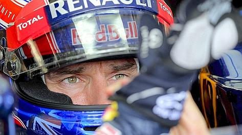 Mark Webber insegue sempre Alonso nel Mondiale piloti. Epa