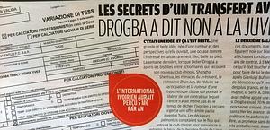 I documenti pubblicati da France Football
