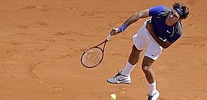 Roger Federer, 31, al servizio: le regole stanno cambiando. Epa