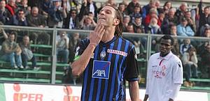 Cristiano Doni, 39 anni, segn 2 gol in Inter-Atalanta 4-3 del 2009. 
