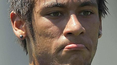 Neymar, 20 anni, stella del Santos. Reuters