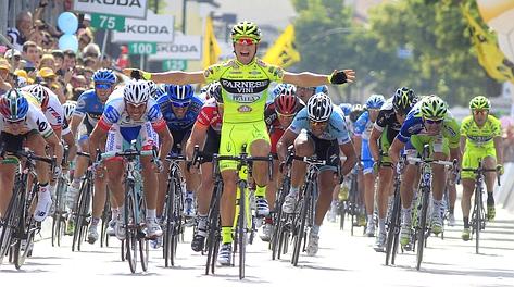 Cos Andrea Guardini ha vinto la tappa di Vedelago al Giro