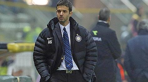 Andrea Stramaccioni, tecnico dell'Inter. Forte