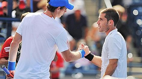Cipolla con Andy Murray; quest'anno il romano  stato 70 Atp. Ap