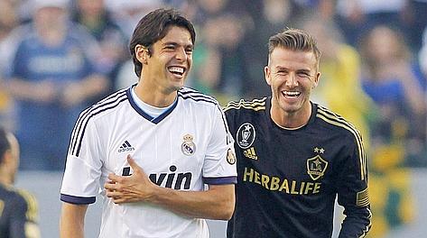 David Beckham e Kak: torneranno al Milan? Reuters