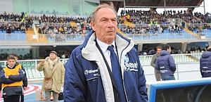 Zdenek Zeman, 65, ai tempi della panchina del Pescara. LaPresse