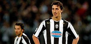 Zlatan Ibrahimovic in maglia Juventus. Reuters