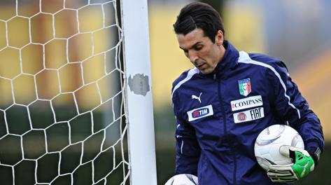 Gigi Buffon, 35 anni, portiere della Juventus e della Nazionale. Ansa