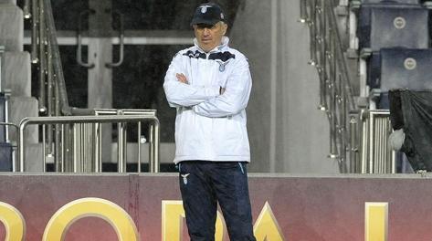 Vladimir Petkovic  alla prima stagione sulla panchina della Lazio. LaPresse