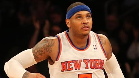 Carmelo Anthony, 28 anni, primo scoring title in carriera. Reuters