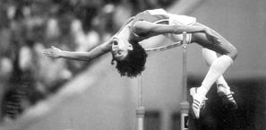Il salto di Mosca ‘80 che valse l’oro a Sara Simeoni. Archivio