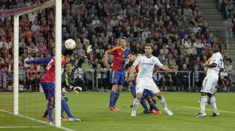 Moses segna l'1-0 per il Chelsea. Reuters Moses segna l'1-0 per il Chelsea. Reuters