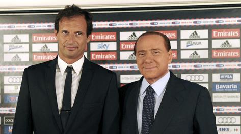 Max Allegri e Silvio Berlusconi: foto ricordo? Reuters