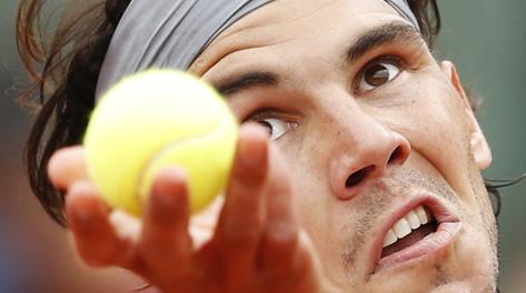 Rafa Nadal, 7 vittorie a Parigi. Reuters