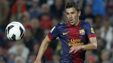 David Villa, 31 anni, 9 gol in Liga. Reuters