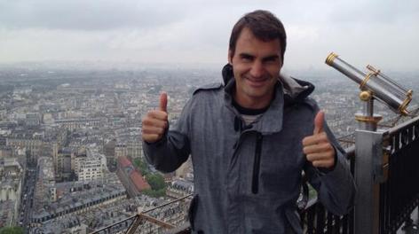 L'ultima foto postata da Roger Federer su Twitter