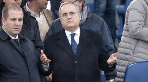 Claudio Lotito, presidente della Lazio. Eidon