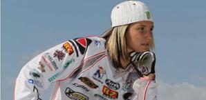 Chiara Fontanesi, 19  anni, campionessa iridata  di motocross donne