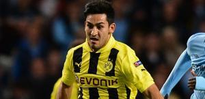 Ilkay Gundogan, centrocampista del Borussia Dortmund. Afp