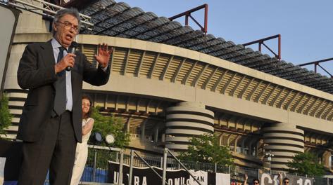 Il presidente dell'Inter Massimo Moratti. Italy Photo Press