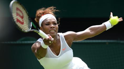 Serena Williams, 31 anni. Epa