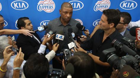 Doc Rivers, nuovo coach dei Clippers. Afp