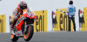 Marc Marquez, new leader of the MotoGP world championship. Ciam Cast