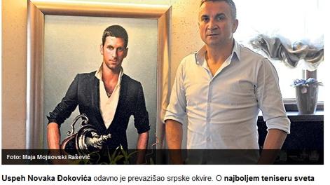 Srdjan Djokovic nell'intervista pubblicata da kurir-info.rs