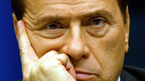 Silvio Berlusconi, 76 anni, presidente del Milan. Epa