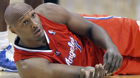 Lamar Odom, 33 anni, ha giocato nel 2012-13 con i Clippers. Ap