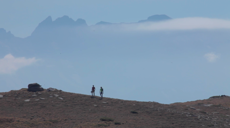Suan Selenati e Manuel Vezzi dopo 40 giorni hanno raggiunto il Monte Olimpo. 