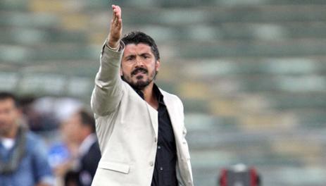 Dopo 6 gare termina l'avventura a Palermo di Gattuso. LaPresse Dopo 6 gare termina l'avventura a Palermo di Gattuso. LaPresse