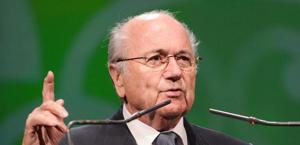 Il presidente della Fifa Sepp Blatter. Afp