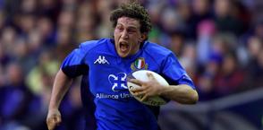 Mauro Bergamasco, 34 anni, da 15 con l'Italia  di rugby. Reuters