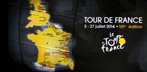 Il percorso del Tour 2014. Afp