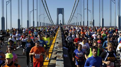 La maratona di New York nel 2011. Reuters